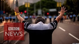 Hong Kong protests On the frontline  BBC News [upl. by Yuu866]