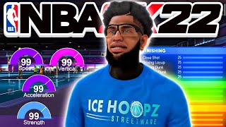 NEW BEST 73 CENTER BUILD on NBA 2K22  99 BLOCK 99 REBOUND BIGMAN CONTACT DUNKS  MORE [upl. by Gavette]