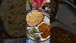 tandoori पनीर नान छोले 60₹ की half 😋👌  super tasty indianstreetfood❤️ shorts trending viral [upl. by Samuella]