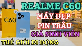 Realme C60  Mở hộp Realme C60 Giá rẻ Thiết kế đẹp tại Thế Giới Di Động [upl. by Gordy]