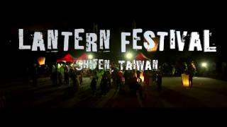 Pingxi Sky Lantern Festival 2017 Shifen Taiwan [upl. by Ahsilac387]