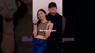 quotPangarap Lang Kitaquotlyrics kimpau video fanatic [upl. by Merlin947]