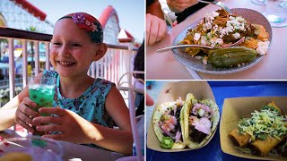 Family Lunch Date In Disney California Adventure  Lamplight Nachos Rides amp More [upl. by Anastos417]