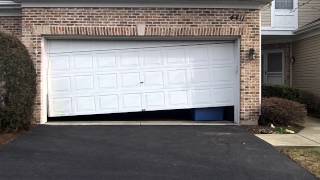 A Crooked Garage Door in LisleIL  6302719343 [upl. by Itagaki]