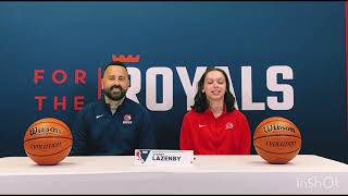 Lazenby Joins Redeemer Women’s Basketball [upl. by Airitac]