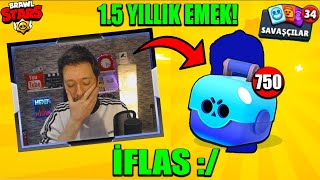 TÜRKİYE REKORU CEZALI KUTU AÇILIMI  Brawl Stars [upl. by Sakhuja957]