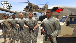 GTA 5  How To Join The Army in Offline Army Uniform Free Weapons Army Vehicles [upl. by An]