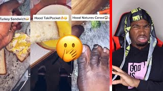 This Man Cooks The NASTIEST Hood Meals on TikTok  Joovier Reacts [upl. by Idnil509]