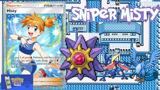 Pokémon TCG Pocket  Misty Sniper Deck by PokeDekks [upl. by Janith743]