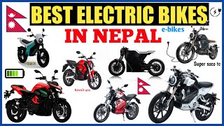 Best electric bikes in Nepal  Super Soco Tc Max  Yatri P1  Bella T5  EBike  The Nepali Live [upl. by Nosle]