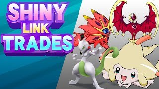 NEW SHINY 6IV LEGENDARIES LINK TRADES  POKEMON SWORD AND SHIELD HOME IS OUT [upl. by Franny]