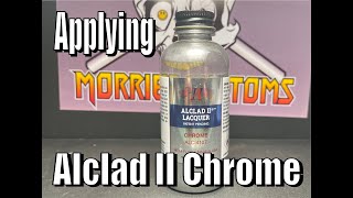 Applying Alclad 2 chrome [upl. by Urbano199]