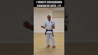 Naihanchi Power Generation 21  1 minute kata shorts wado [upl. by Sirrad]