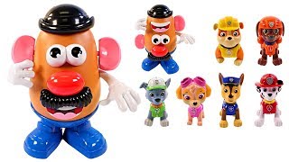 Mejores Videos Para Niños Aprendiendo Colores  Paw Patrol  Mr Potato Head Learn Colors For Kids [upl. by Liemaj]