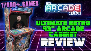 The Arcade Guys  Ultimate Retro 43quot Arcade Cabinet Review [upl. by Aynosal]