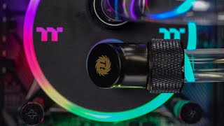 Thermaltake C360 DDC Hard Tube WaterCooling Kit Review  Hardline Without Hassle [upl. by Vallonia]