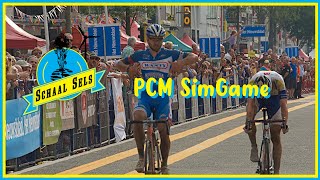 Schaal Sels Merksem Johan Museeuw Classic  PCM SimGame [upl. by Akamaozu]