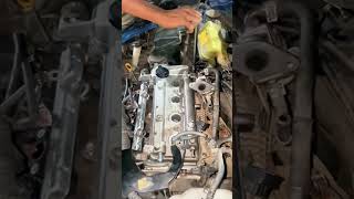 Engine Cylinder Head cover Installing [upl. by Cristiona125]