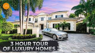 3 HOUR TOUR OF THE MOST INSANE LUXURY HOMES OF MILLIONAIRES 🔥 [upl. by Nino]