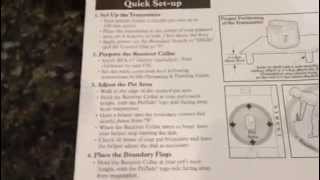 PetSafe Wireless Set Up Instruction Manual [upl. by Eannaj214]