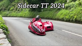 Sidecar TT 2024  Crowes Complete Double Exciting Filming Positions [upl. by Pammie]