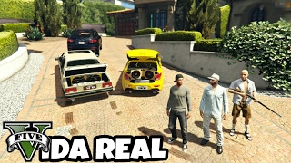 GTA V  VIDA REAL ONLINE  CONVIDEI O CH4P4X O VELHO CHIBUNGO E O LP PRO ENCONTRO DE CARROS  124 [upl. by Ethbin369]