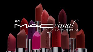 YENİ  M·A·CXIMAL SILKY MATTE LIPSTICK [upl. by Retxab]