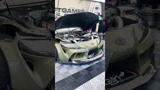 2jz 1000hp Supra mk5 full Kevlar body drift games driftcar supramk5 2jz supra carguythings [upl. by Naloj156]