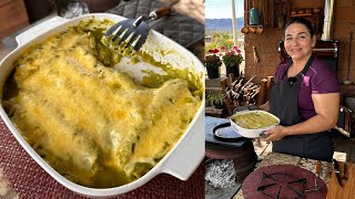 Enchiladas en Salsa Verde Estilo Sonora  Receta de Cuaresma  La Herencia de las Viudas [upl. by Calvano]