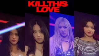 BLACKPINK BORN PINK WORLD TOUR ON CINEMAS  Intro  Kill This Love [upl. by Sitarski811]