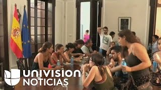 Unos 3000 turistas españoles quedaron varados en Cuba por el paso del huracán Irma [upl. by Malinin]