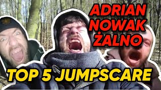 Adrian Nowak Żalno Top 5 scariest jumpscares [upl. by Llerrej351]