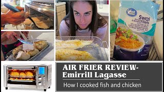 Emirill Lagasse AairFryer REVIEW Power AirFryer Oven 360 Does it work [upl. by Alyled]