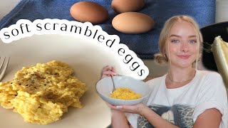 How to Make Perfect Soft Scrambled Eggs [upl. by Ayian]