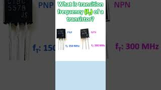 What is transition frequency of a transistor [upl. by Anerys759]