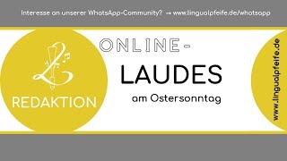 OnlineLaudes am Ostersonntag 21042019 [upl. by Stoll]