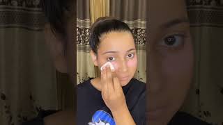 powder hack 🤯 powder hack beauty makeup makuphacks beutyhack youtubeshorts [upl. by Grethel]