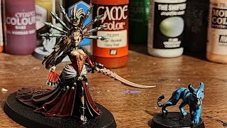 Warhammer 40k Yvraine And Gyrinx  Brady Paints [upl. by Payne]