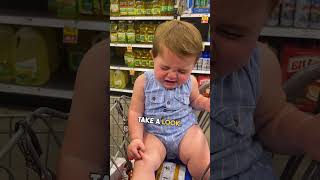 Baby Fake Cries After Dad Tells Her “No” 😂 ❤️ [upl. by Till]