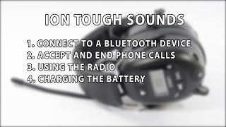 ION Audio Tough Sounds Headphones  Bluetooth Pairing and Charging the Battery [upl. by Barthol]