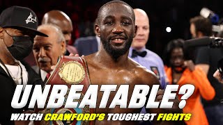 WATCH Terence Crawfords TOUGHEST FIGHTS SO FAR ahead of Spence superfight [upl. by Robin]