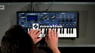 Novation MiniNova Synthesizer  Gear4music demo [upl. by Ravel]