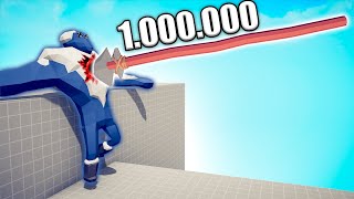 1000000 DAMAGE SPEAR THROWER vs UNITS  TABS  Totally Accurate Battle Simulator 2024 [upl. by Menard]