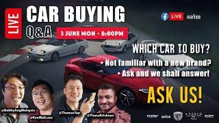 Weekly LIVE Car Buying QampA  Evomalaysiacom 362024 [upl. by Nert]