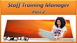 VBA Excel  Employee Training Manager  Excel 2010 Part 2 [upl. by Irish829]