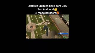 GTA San Andreas modo hardcore🥵humorspeedrungtasanandreasshorts [upl. by Meekah]