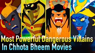 Chhota Bheem Top5 Most Powerfull Dangerous Villain In Chhota Bheem Series  AnimationGalaxyS [upl. by Harding814]