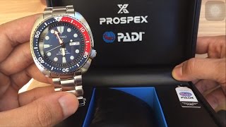 Seiko Prospex SRPA21 quotPADI Turtlequot Unboxing amp Impressions [upl. by Gelhar]