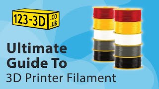 Ultimate Guide to 3D Printer Filament Types Features and Tips for Choosing the Best Filament [upl. by Enialem753]