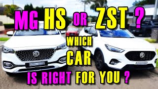 MG HS or ZST Owners Review of MG HS vs ZST [upl. by Eaned]